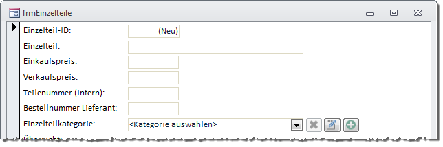 Standardeintrag für das Kombinationsfeld anzeigen