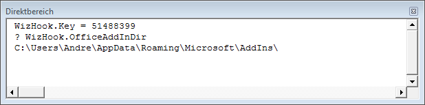 Ermitteln des Add-In-Verzeichnisses von Access