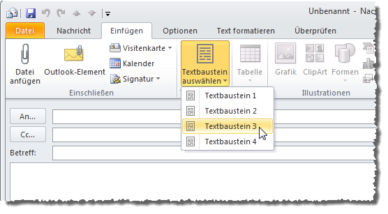 Neues Ribbon-Element samt schicker Icons