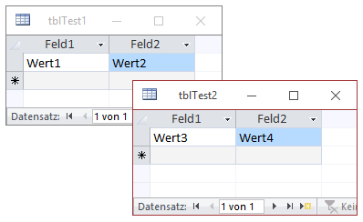 Import zweier Sheets in zwei Tabellen