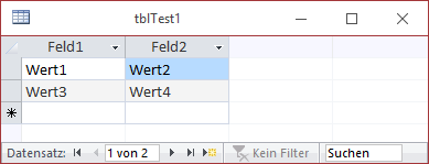 Import zweier Sheets in die gleiche Tabelle