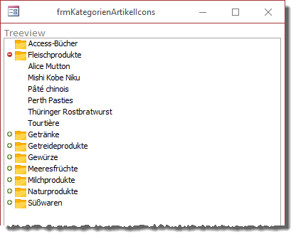 Treeview-Einträge mit Icon