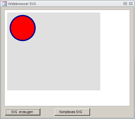 Eine im Webbrowser-Steuerelement per VBA generierte SVG-Grafik