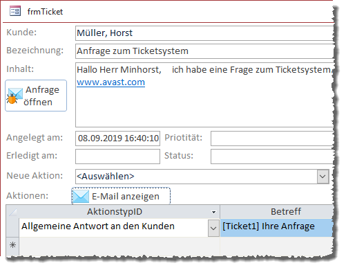 Anlegen der Prozedur, die beim Start von Outlook ausgelöst wird