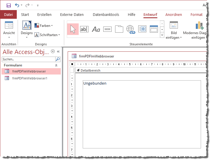 Anlegen des WebBrowser-Steuerelements