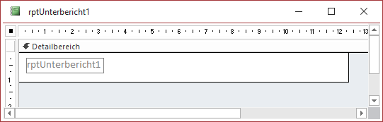 Einer der vier Unterberichte