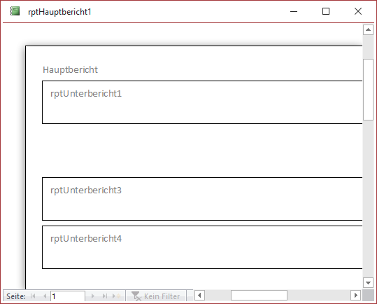 Der zweite Unterbericht wurde ausgeblendet.