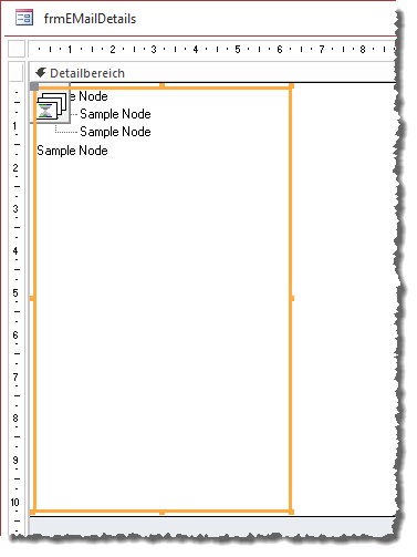 Die beiden neuen Steuerelemente im Formular