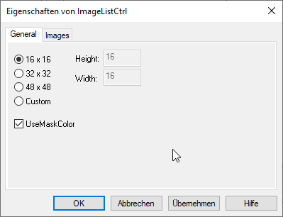 Festlegen der Icon-Größe