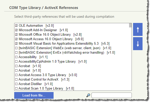 Hinzufügen von Verweisen