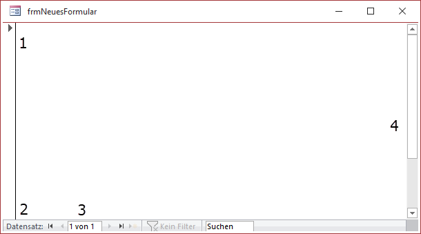 Ein- und ausblendbare Elemente im Formular