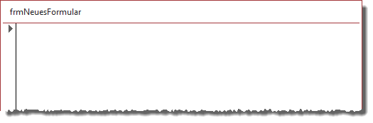 Titelleiste nur mit Überschrift