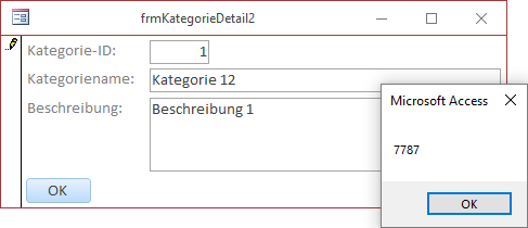 Ausgabe der Fehlernummer bei Reproduzierung des ersten Fehlers