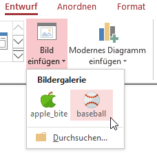 Das neue Bild erscheint nach dem erneuten Öffnen der Anwendung auch in der Bildergalerie.
