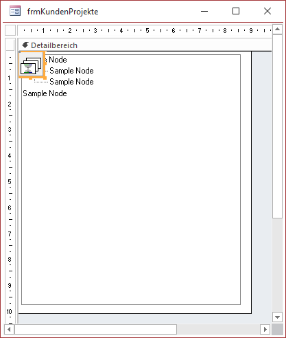 TreeView und ImageList in der Entwurfsansicht