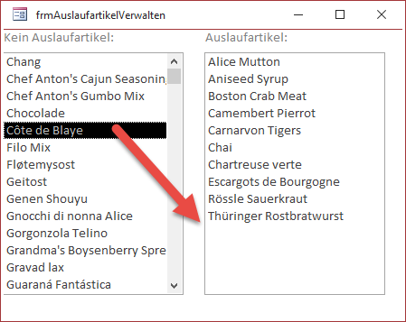 Einen Artikel zum Auslaufartikel machen