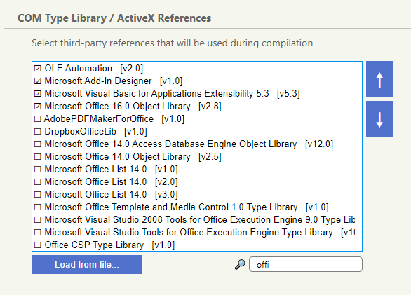 Hinzufügen einiger Verweise auf Projektbibliotheken