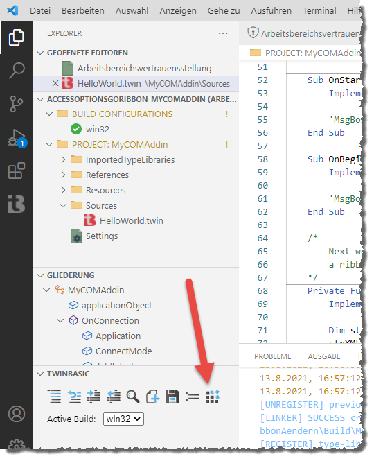 COM-Add-In kompilieren