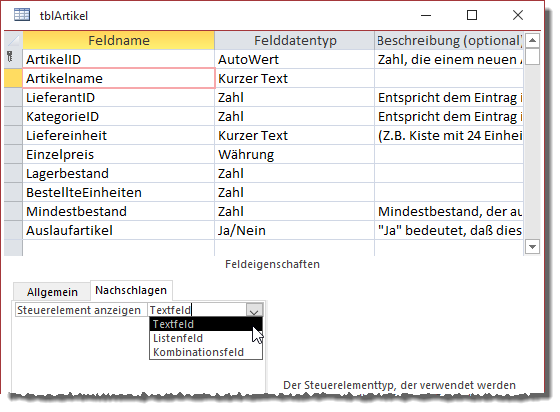 Wert der Eigenschaft DisplayControl