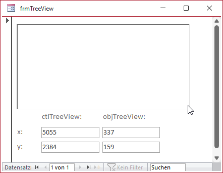 Ergebnis beim Anklicken unter Office 365