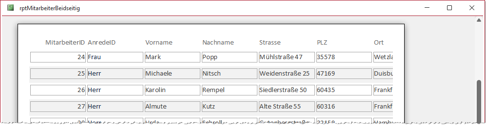 Die Optik muss noch optimiert werden.