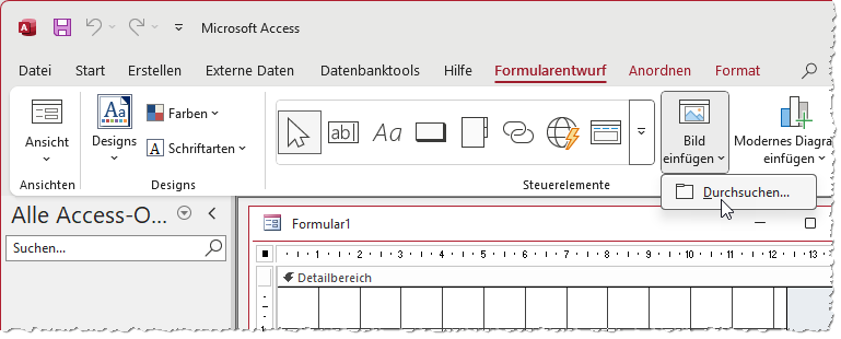 Funktion zum Hinzufügen von Bilddateien