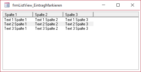 Markierung im ListView-Steuerelement bei Fokusverlust beibehalten