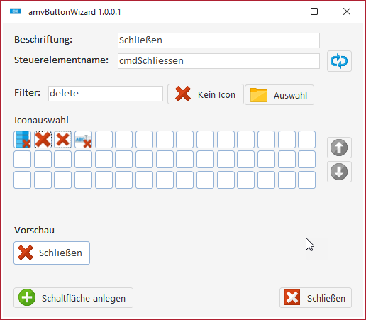 Das Formular frmButtonWizard